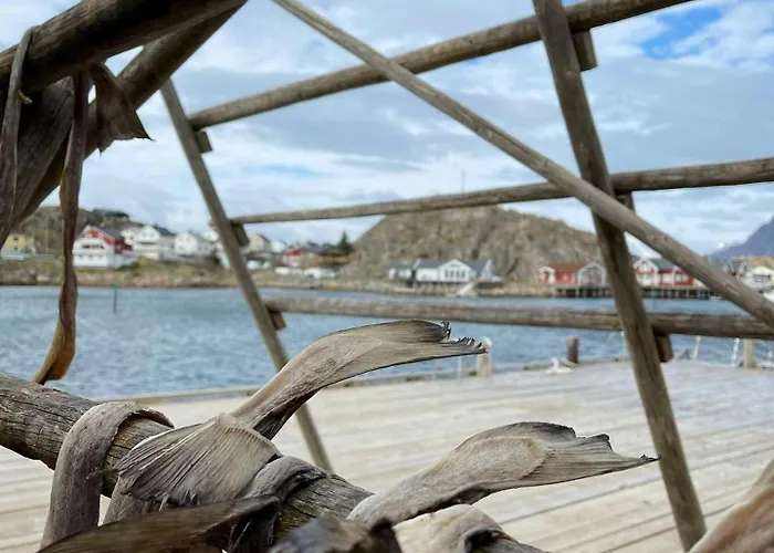 Cosy On Jetty In Lofoten Skrova