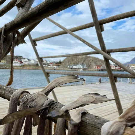 Cosy On Jetty In Lofoten Skrova
